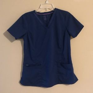 Purple Label navy scrubs
